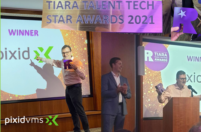 Pixid win 'Workforce Solution of the Year' category at TIARA Talent Tech Star Awards 2021