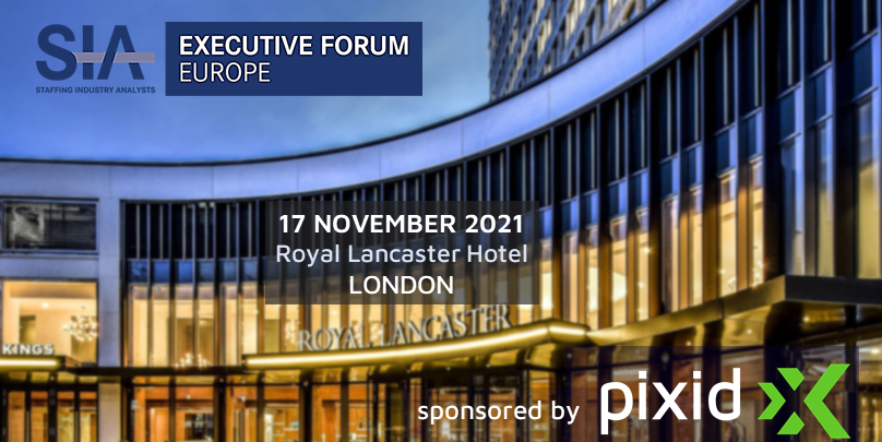 Pixid were sponsors of the SIA Executive Forum Europe on 17th November 2021 - at the Royal Lancaster Hotel, London, UK